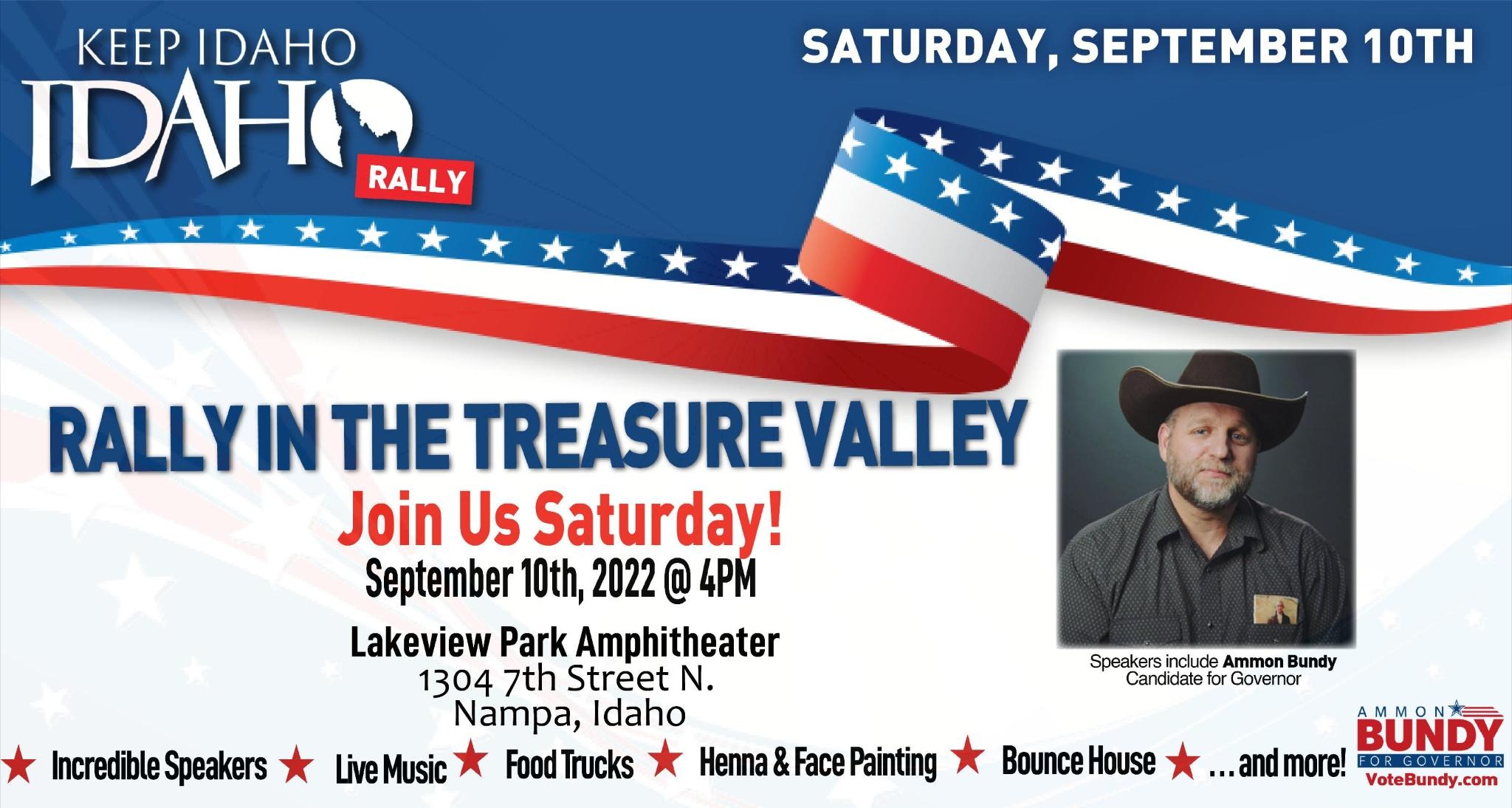 Nampa, Idaho - Keep Idaho IDAHO Rally