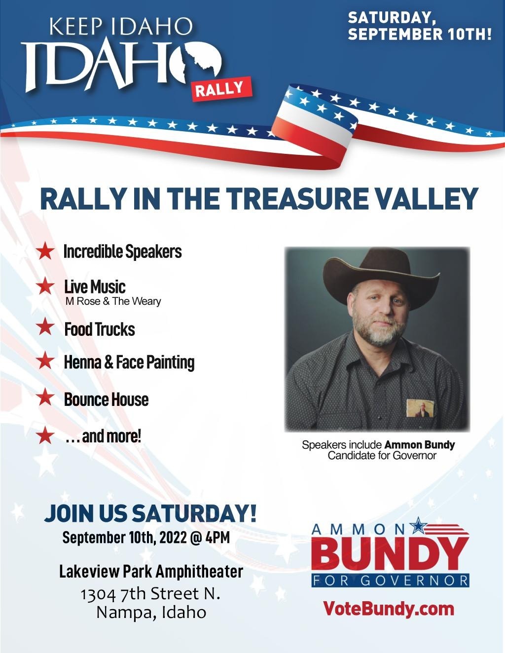 Nampa, Idaho - Keep Idaho IDAHO Rally